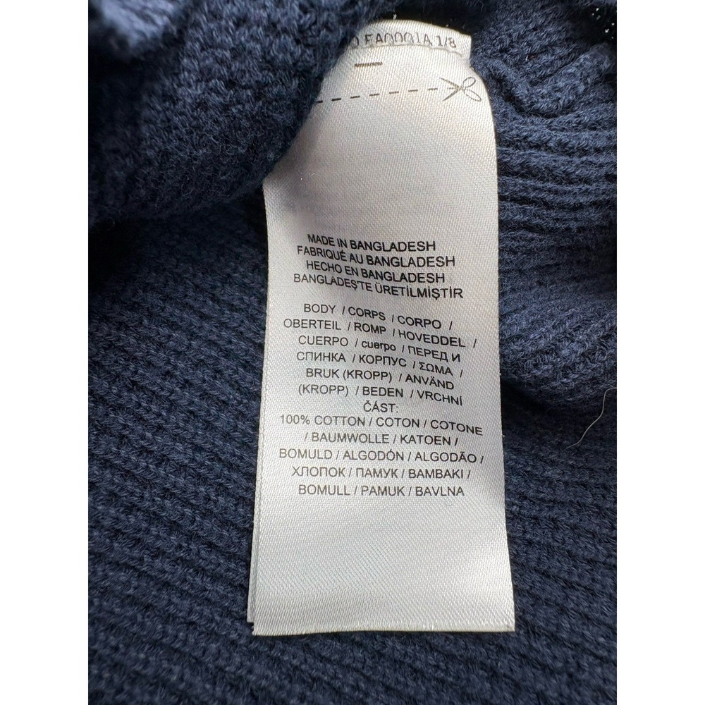 RALPH LAUREN Navy Blue Long Sleeve Pullover Sweater Women's Large - Picture 9 of 11